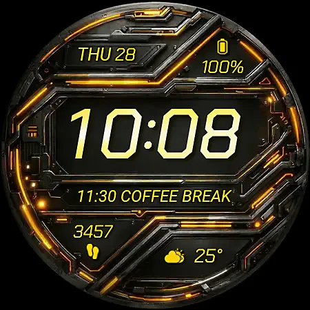 TekWer F5 Animated Watch Face screenshot