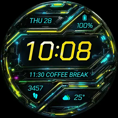 TekWer F5 Animated Watch Face screenshot
