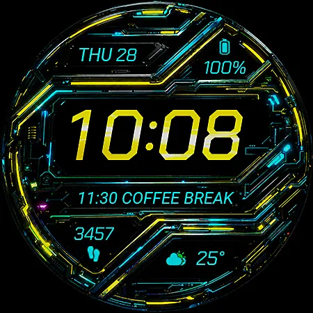 TekWer F5 Animated Watch Face screenshot