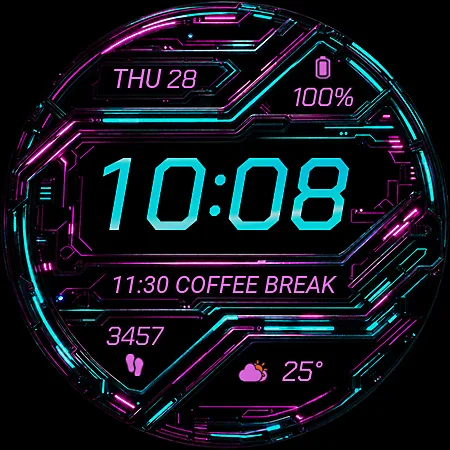 TekWer F5 Animated Watch Face screenshot