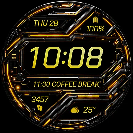 TekWer F5 Animated Watch Face screenshot