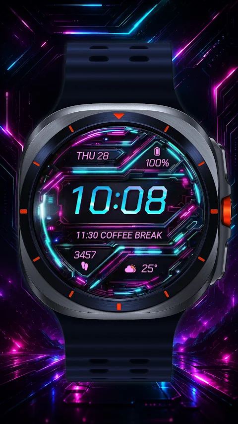 TekWer F5 Animated Watch Face screenshot