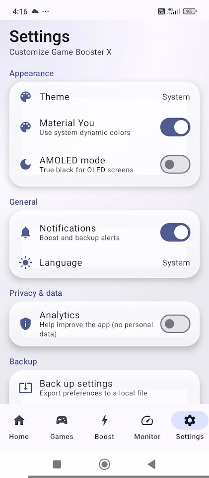 Game Booster X Premium screenshot