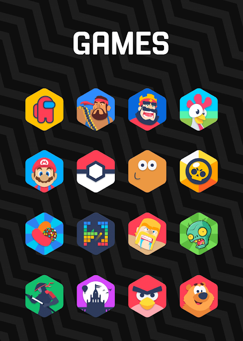 Sudus – Hexa Icon Pack screenshot