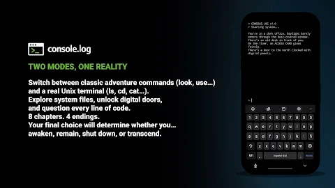console.log screenshot