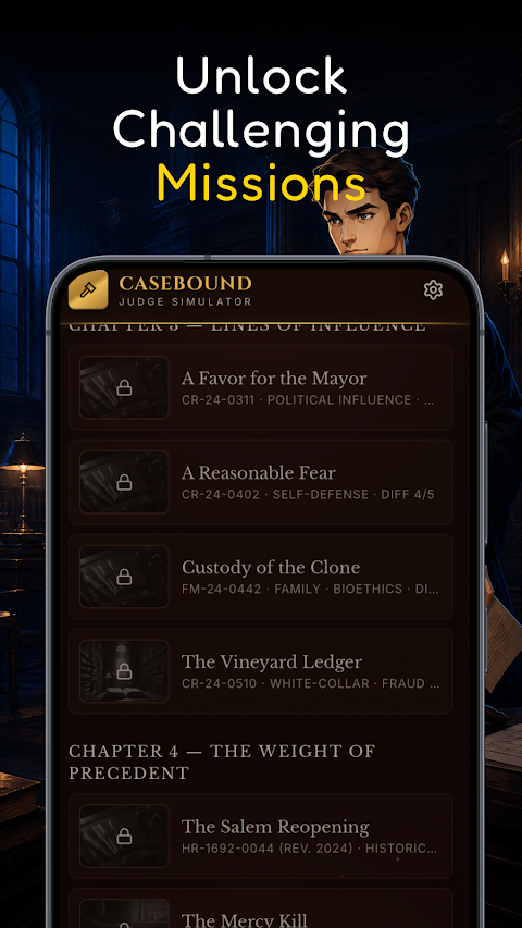 Casebound: Judge Simulator screenshot