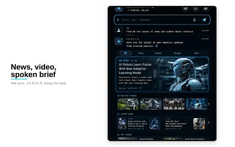 JARVIS: AI Voice Assistant screenshot