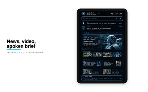 JARVIS: AI Voice Assistant screenshot