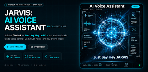 JARVIS: AI Voice Assistant screenshot