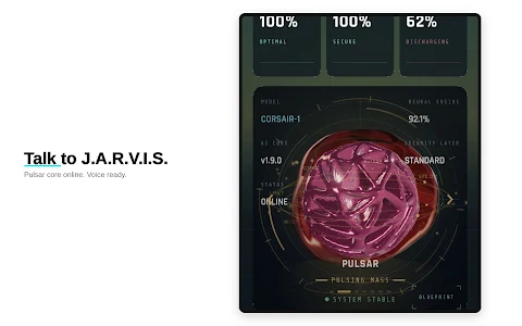 JARVIS: AI Voice Assistant screenshot