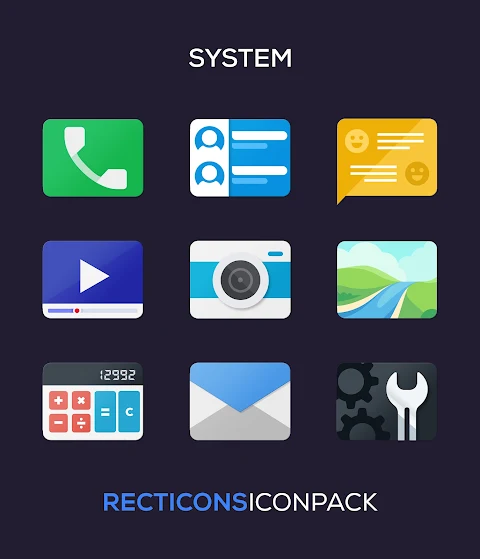 Recticons – Icon Pack screenshot
