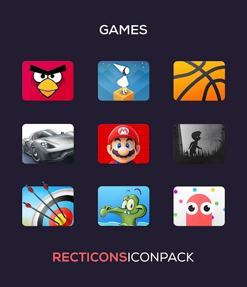 Recticons – Icon Pack screenshot