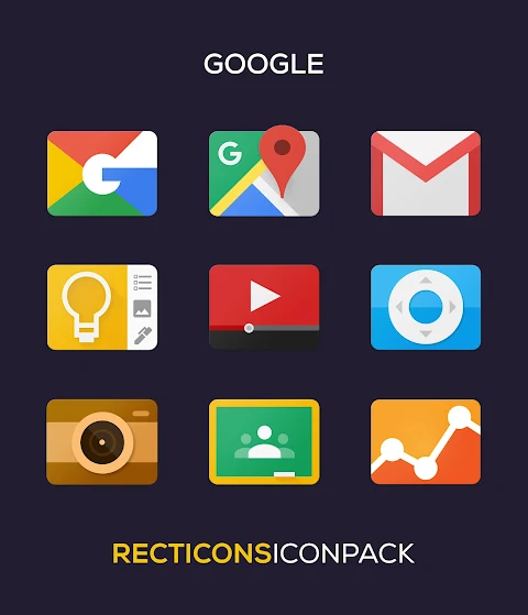 Recticons – Icon Pack screenshot