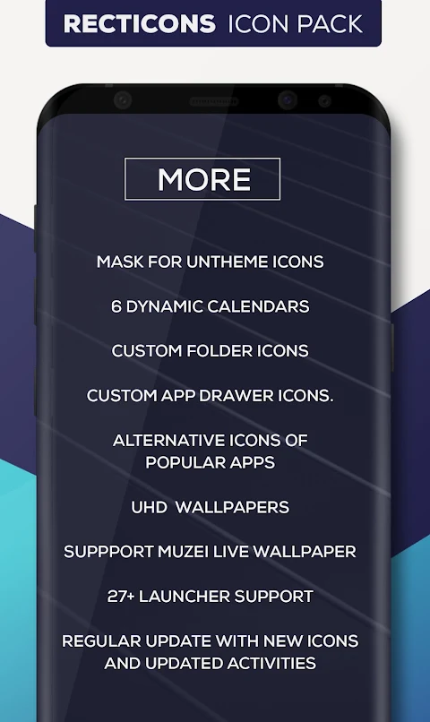 Recticons – Icon Pack screenshot