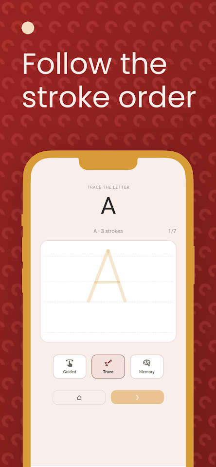 Write Latin Alphabet screenshot
