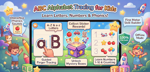 ABC Alphabet Tracing for Kids screenshot