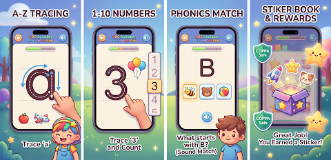 ABC Alphabet Tracing for Kids screenshot