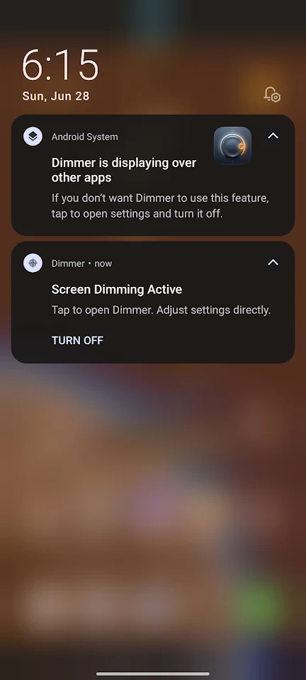 Dimmer: Night Screen Overlay screenshot