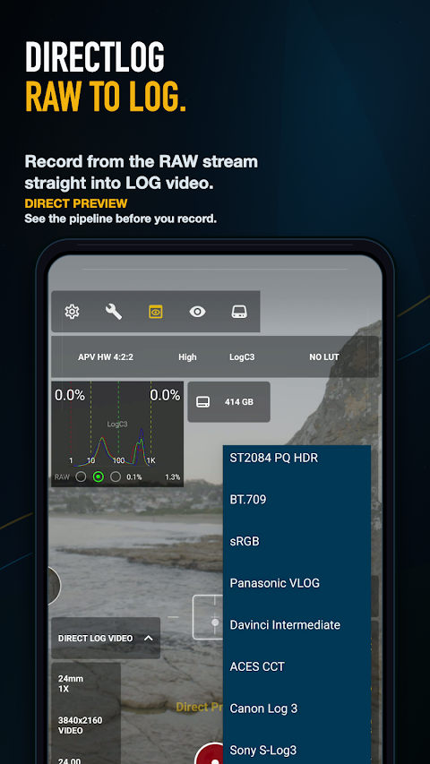 MotionCam Pro: RAW Capture screenshot