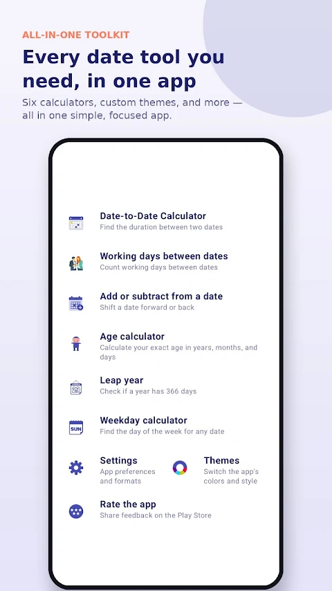 Date Calculator Pro screenshot
