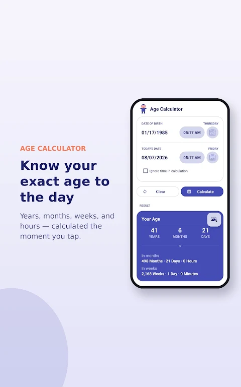 Date Calculator Pro screenshot