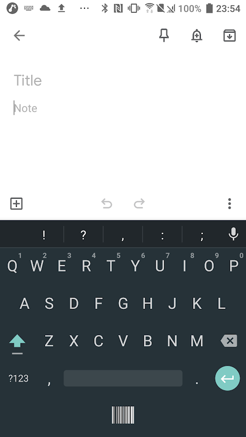 Barcode Scanner Keyboard PRO screenshot