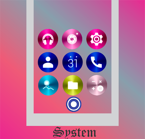 Color Metal – Icon Pack screenshot
