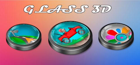 Glass 3D Icon Pack screenshot