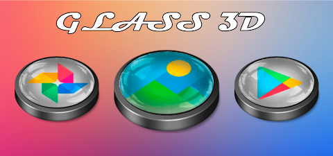 Glass 3D Icon Pack screenshot