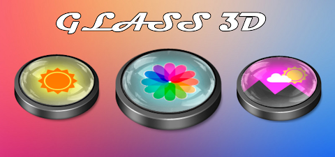 Glass 3D Icon Pack screenshot