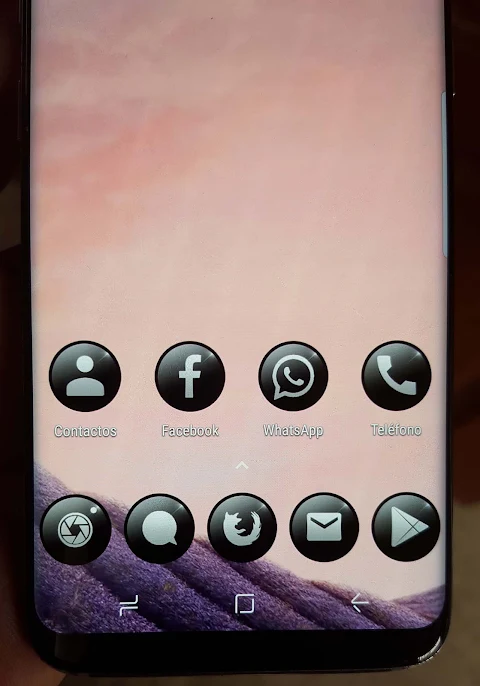 Glass Black – Icon Pack screenshot