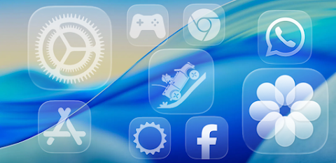 iOS Liquid Glass – Icon Pack screenshot