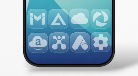 iOS Liquid Glass – Icon Pack screenshot