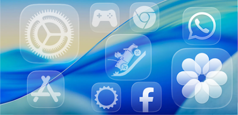 iOS Liquid Glass – Icon Pack screenshot