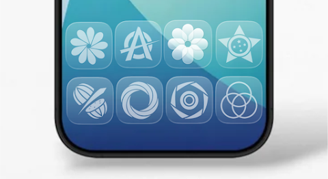 iOS Liquid Glass – Icon Pack screenshot