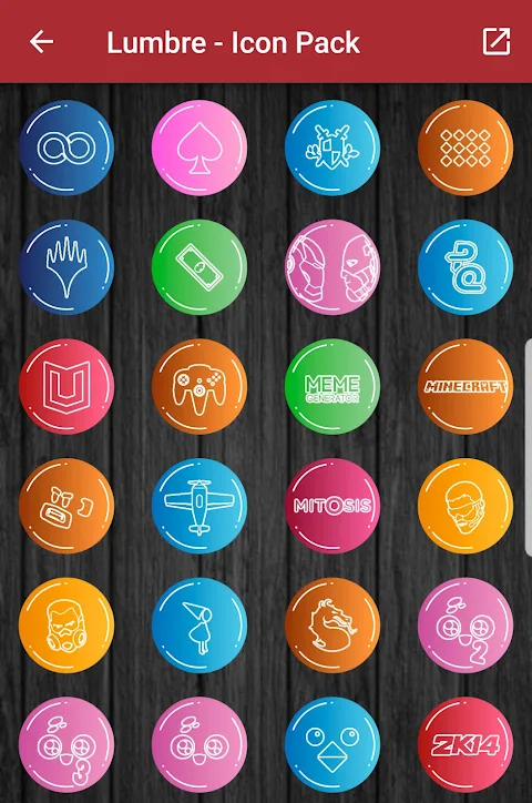 Lumbre – Icon Pack screenshot