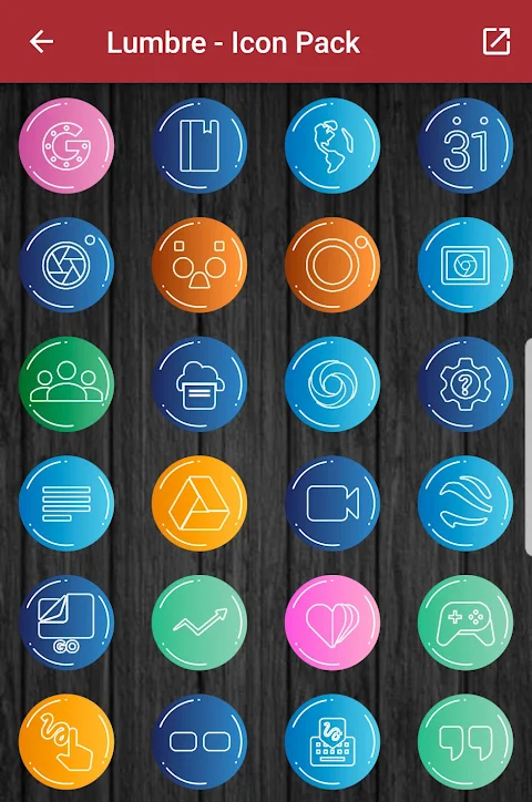 Lumbre – Icon Pack screenshot