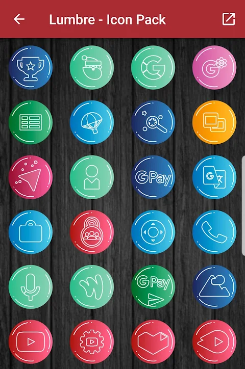 Lumbre – Icon Pack screenshot