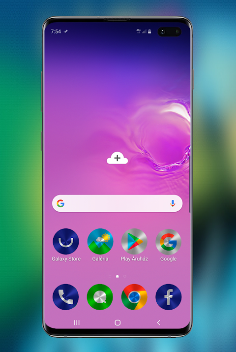 Metal Circle – Icon Pack screenshot