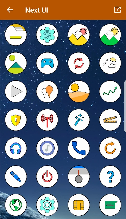 Next Icon Pack Pro screenshot