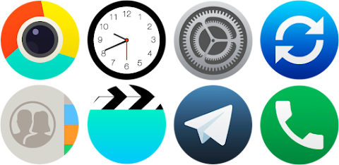 OS Round – Icon Pack screenshot