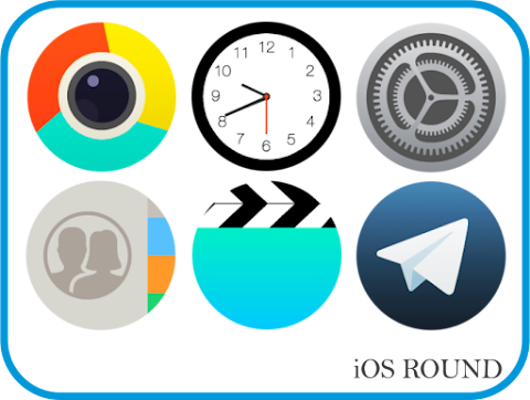 OS Round – Icon Pack screenshot