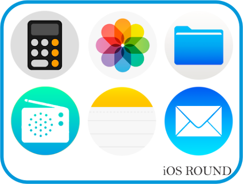 OS Round – Icon Pack screenshot