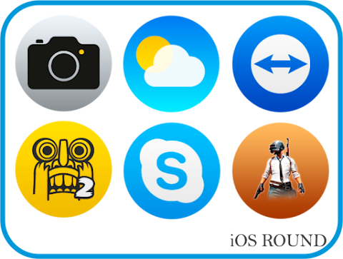 OS Round – Icon Pack screenshot