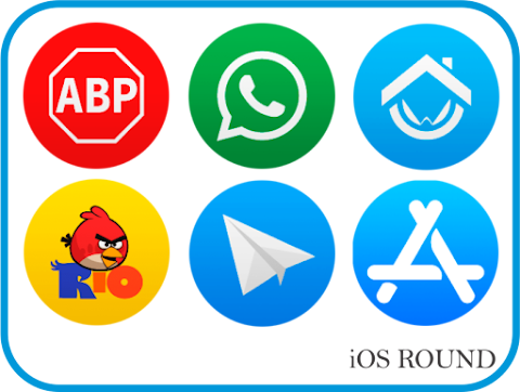 OS Round – Icon Pack screenshot