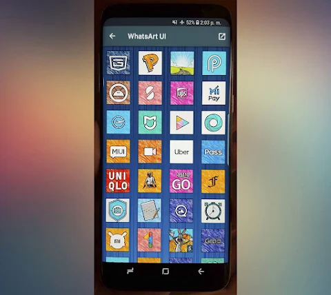 WhatsArt – Icon Pack screenshot