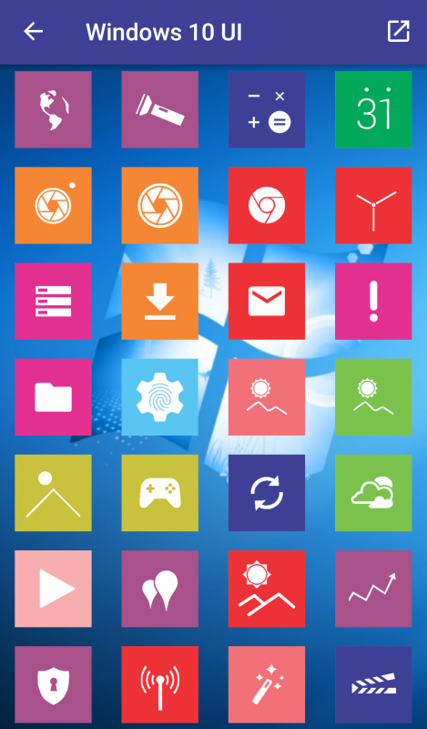 Win10 Flat – Icon Pack screenshot