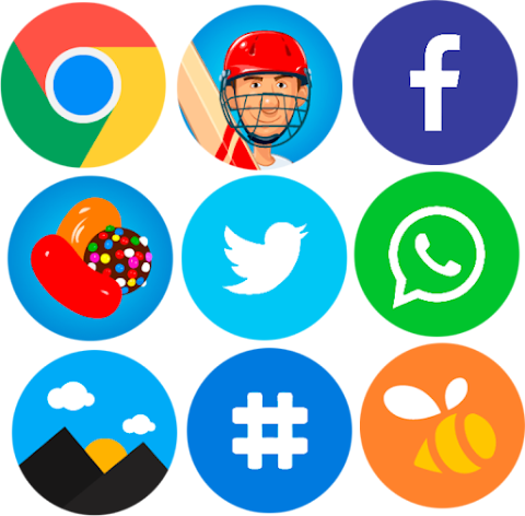 Win Circle – Icon Pack screenshot