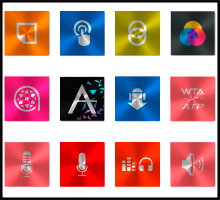 Win Metal – Icon Pack screenshot