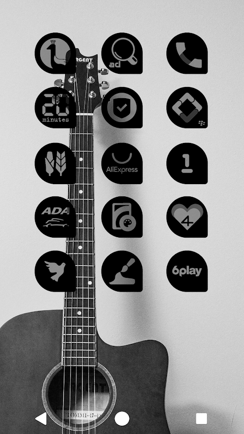 Oscuro Dark Icon Pack screenshot